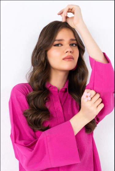 Bold Hot Pink Dress for Women – Trendy Casual Style for Everyday Wear