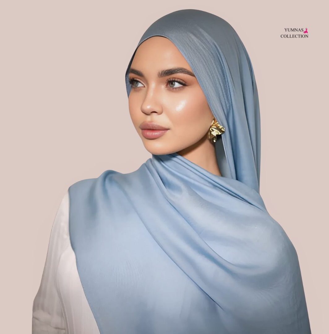 Elegant Pure Chiffon Mahogany Hijab for Women and Girls – Soft, Lightweight, Breathable, Stain free & Wrinkle free