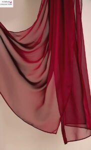 Elegant Burgundy Hijab – Soft & Comfortable Islamic Scarf for All Occasions | Yumna's Collection